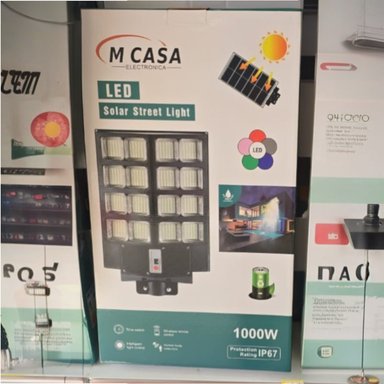 FAROLA SOLAR CON 1000W - 1