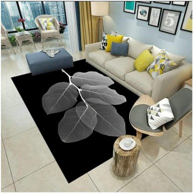 ALFOMBRA NORDICA EFECTO 3D FLEXIBLE 150*200 HBLAN - 1