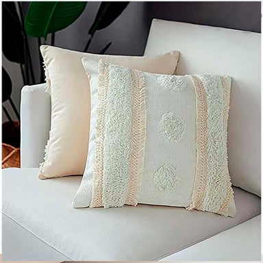 PACK DE FUNDAS DE COJIN DECORATIVAS BOHO 45X45-38 - 1