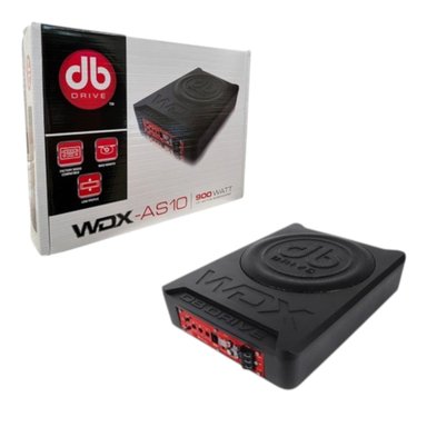 SUBWOOFER PLANO AMPLIFICADO DB DRIVE WDX-AS10 900W+KIT CABLE - 3