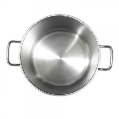 OLLA C/TAPA ACERO INOX 9LT.25*18CM. FONDO DIFUSOR - 4
