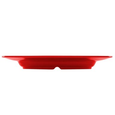 PLATO CUADRADO MELAMINA ROJA 30X30 CM - 5