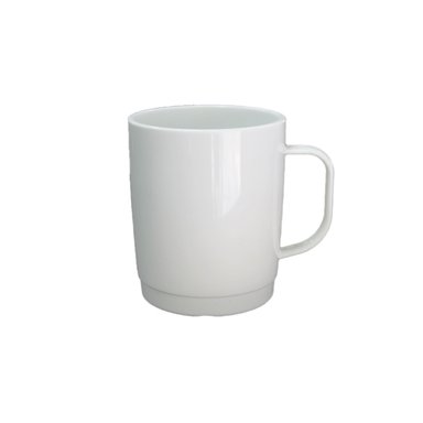 SET DE 4 MUG POLICARBONATO BLANCO 300 ML - 1