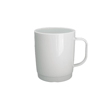 SET DE 4 MUG POLICARBONATO BLANCO 300 ML - 5