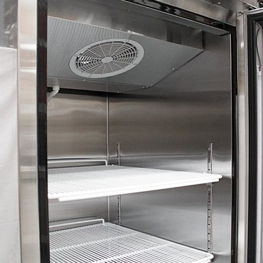 REFRIGERADOR ACERO INOX PUERTA VIDRIO SINGLE 700 LITROS - 4
