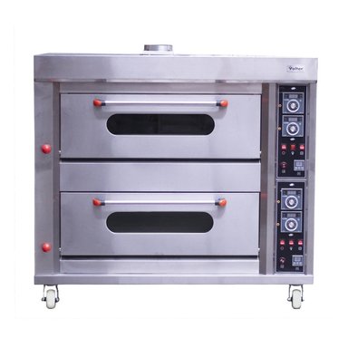 HORNO 2 CAMARAS GAS NEW QL-4 VOLTER - 1