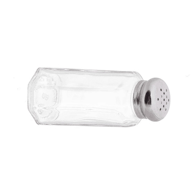 SALERO Y PIMENTERO DE VIDRIO 2 OZ - 3