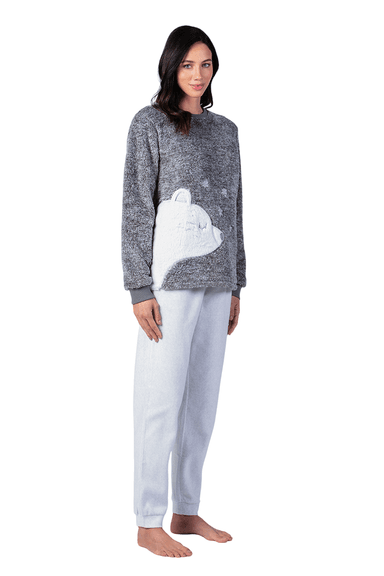 PIJAMA POLAR MUJER LADY GENNY PELUCHE - 2