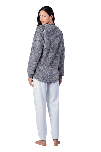 PIJAMA POLAR MUJER LADY GENNY PELUCHE - 3