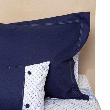 FUNDA ESTAMPADA SHIBORI AZUL 50X70CM NINA HERRERA - 3