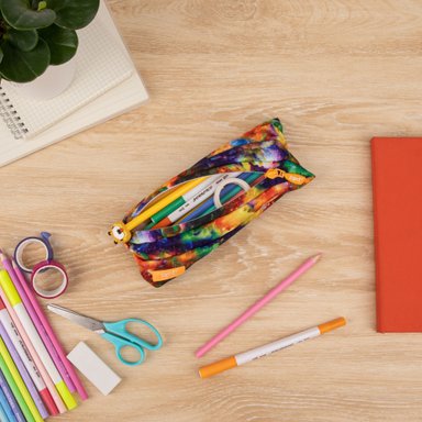 ESTUCHE COLOR Z POUCH NIGHT LIGHTS FABER-CASTELL - 6