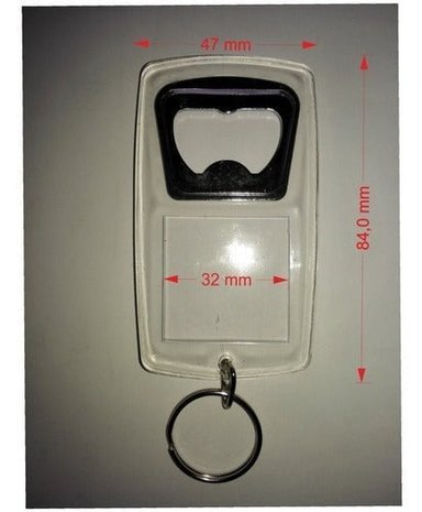 50 LLAVEROS ACRÍLICO CON DESTAPADOR PORTA FOTO - 4