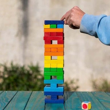 JENGA COLORES 54 PIEZAS JUEGO EDUCATIVO YENGA - 3
