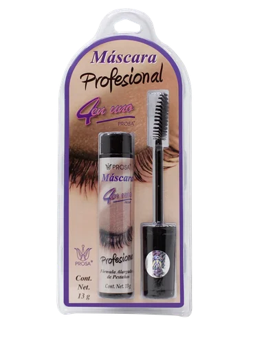 MÁSCARA PESTAÑAS PROSA PROFESIONAL SILICON WATERPROOF 13 GR - 4