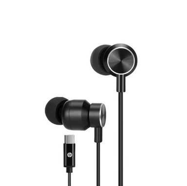 AUDIFONOS HP MANOS LIBRES DHH-1127 USB-C COLOR NEGRO IN-EAR - 1