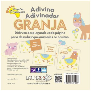 LIBRO ADIVINA ADIVINADOR - GRANJA - LATINBOOKS - 2