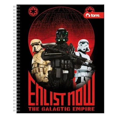 PACK 10 CUADERNOS STAR WARS 7MM 100 HJS - 2