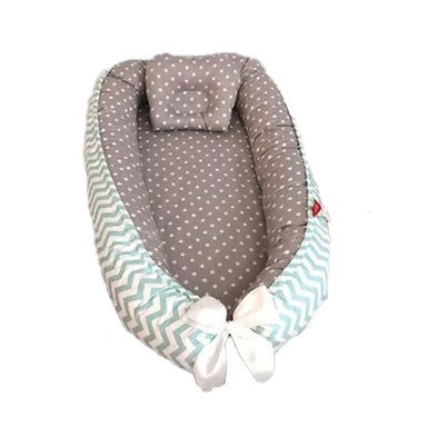 NIDO COLECHO CAMA BEBÉ CON ALMOHADA D1 - 1
