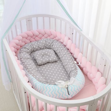 NIDO COLECHO CAMA BEBÉ CON ALMOHADA D1 - 2