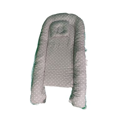 NIDO COLECHO CAMA BEBÉ CON ALMOHADA D1 - 4