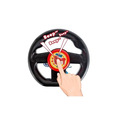 AUTO CORREPASILLOS ANDADOR PARA NIÑOS CON SONIDO NEGRO - 3