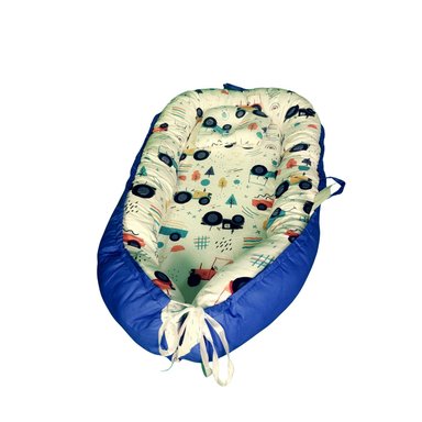 NIDO BABYLUNA CAMA COJÍN COLECHO CON ALMOHADA ALGODÓN REFORZADA D7 - 4