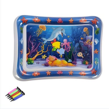 ALFOMBRA DE AGUA INFLABLE SENSORIAL PARA BEBE S - ACUARIO - 2