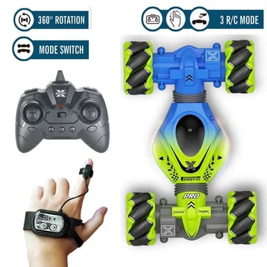 AUTO CONTROL REMOTO 3 MODOS SENSOR MOVIMIENTO CONTROL Y MANO VERDE - 1