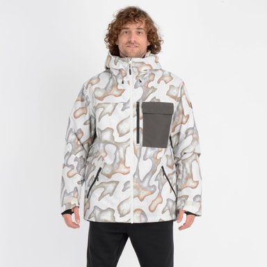 PARKA TECNICA UTILITY JACKET BEIGE CLARO 10K/10K - 1