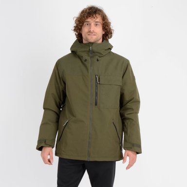 PARKA TECNICA UTILITY JACKET VERDE OSCURO 10K/10K - 1