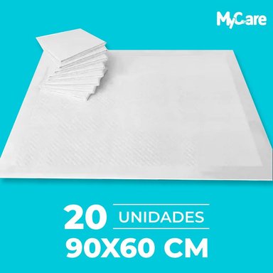 20 SABANILLA ADULTO MYCARE - 90X60 CM - 3