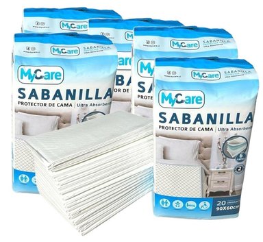 100 SABANILLA ADULTO MYCARE - 90X60 CM - 1
