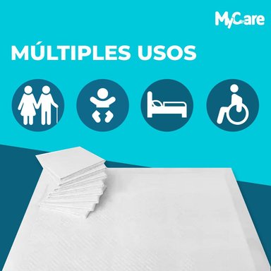 100 SABANILLA ADULTO MYCARE - 90X60 CM - 6