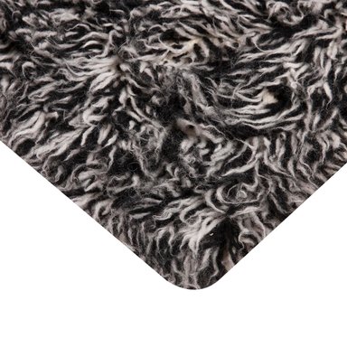 ALFOMBRA FLOKATI 170X240 NEGRO - 5