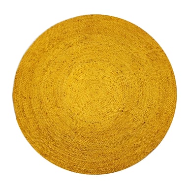 ALFOMBRA YUTE RED. MAUI 150X150 MOSTAZA - 1