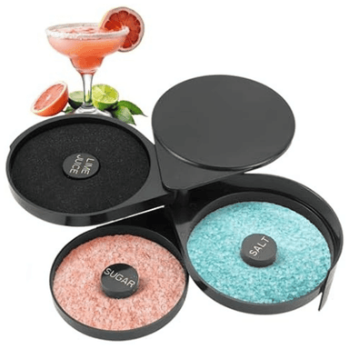 ESCARCHADOR DE COPASS VASOS ORILLADOR COCTELES MICHELADAS 3 BANDEJAS - 7