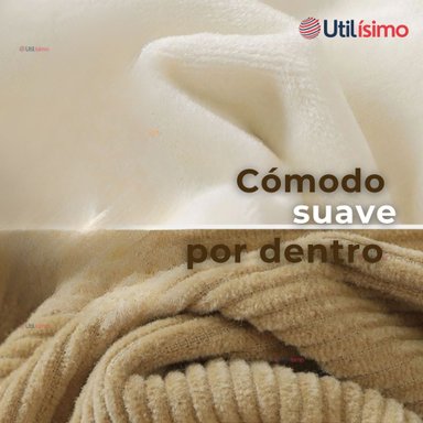 BUZO COTELÉ FORRADO EN POLAR NIÑO PANTALÓN GRIS - 6