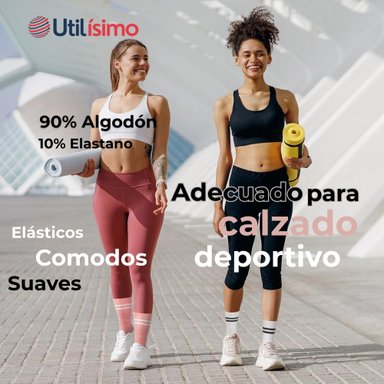 PACK 12 CALCETINES ANTIDESLIZANTES LARGOS MUJER - 6