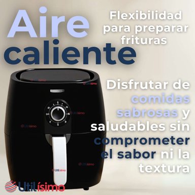 FREIDORA DE AIRE 5 LITROS 1350W POTENCIA AIR FRYER PREMIUM - 2