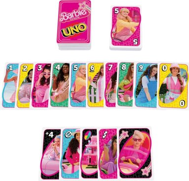 CARTAS UNO EDICION BARBIE ORIGINAL MATTEL - 2
