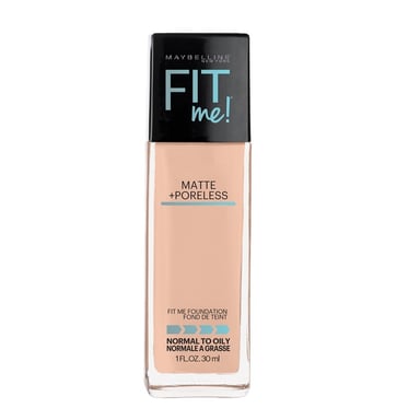 BASE MAYBELLINE FIT ME MATTE 125 NUDE BEIGE - 1