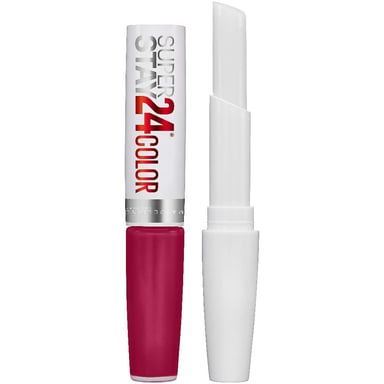 LABIAL MAYBELLINE LARGA DURACIÓN SUPERSTAY 24 HORAS 865 BLEACHED RED - 1
