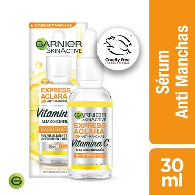 SERUM GARNIER EXPRESS VITAMINA C ACLARA 30 ML - 1