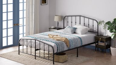 BASE CAMA ZINUS 1.5 PLAZAS LONG 105X200X30CM HEIDI - 4
