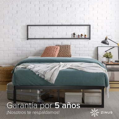 CAMA ABEL ZINUS RESORTES POCKET 1 PLAZA 25CMS - 8