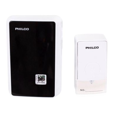 TIMBRE PHILCO INALÁMBRICO 220 V INDICADOR LED 100M IP44 - 1