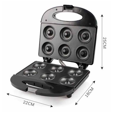 MAQUINA DE DONAS 6 MINI DONAS 850W ANTIADHERENTE R256 - 4