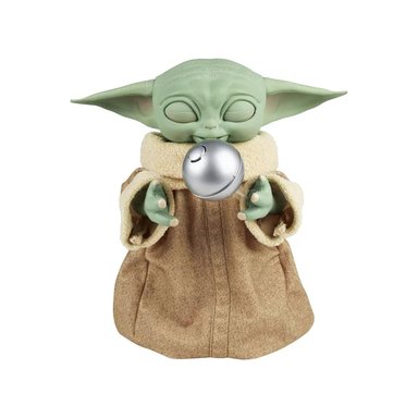 JUGUETE FIGURA TOTAL CLICK BABY YODA INTERACTIVO STAR CON WARS SONIDOS - 2
