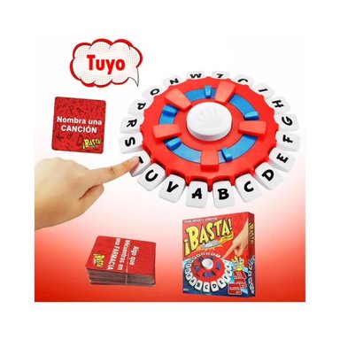 JUEGO DE MESA BASTA FAMILIAR PIENSA RAPIDO CON TIEMPO - 1