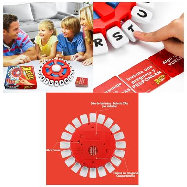 JUEGO DE MESA BASTA FAMILIAR PIENSA RAPIDO CON TIEMPO - 2